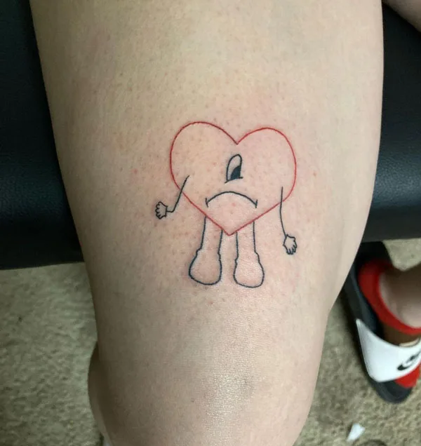 Bad Bunny tattoo 65