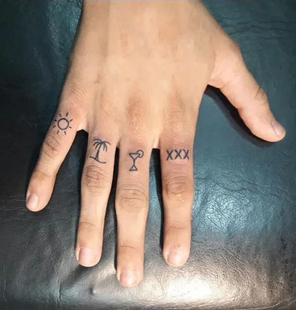 Bad Bunny tattoo 69