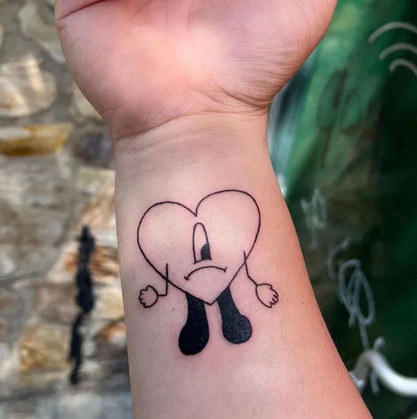 Bad Bunny tattoo 74