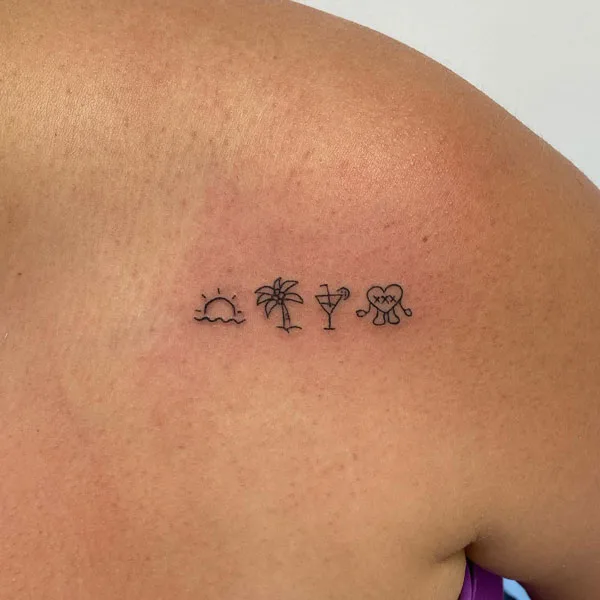 Bad Bunny tattoo 80