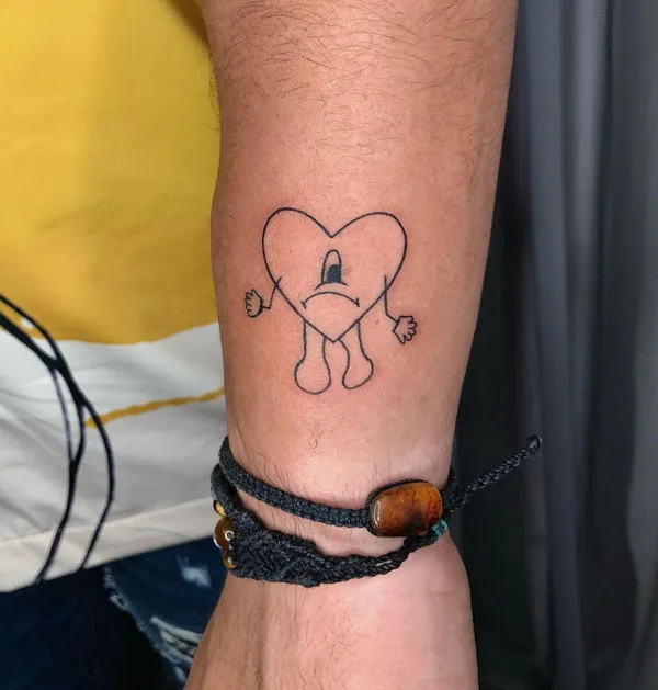 Bad Bunny tattoo 82