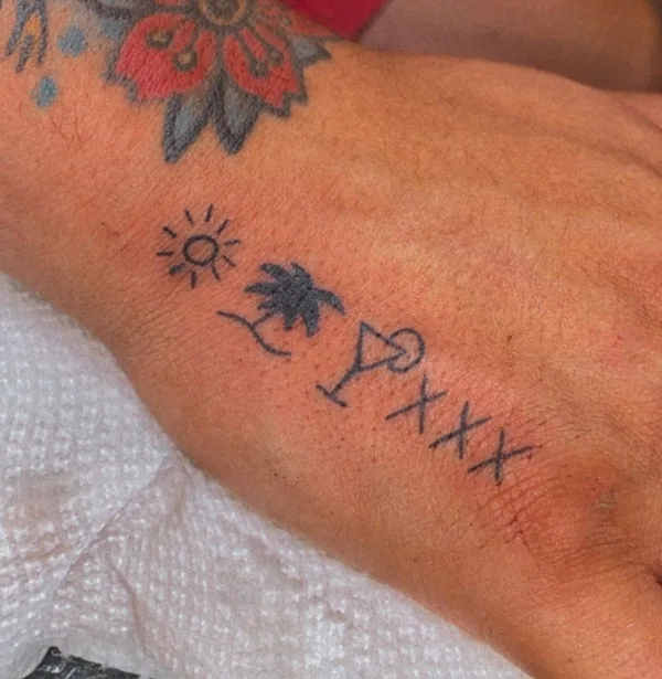 Bad Bunny tattoo 84