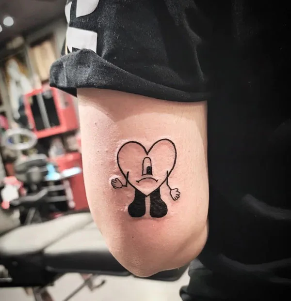 Bad Bunny tattoo 85