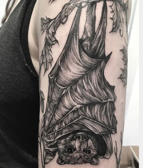 Bat tattoo 105
