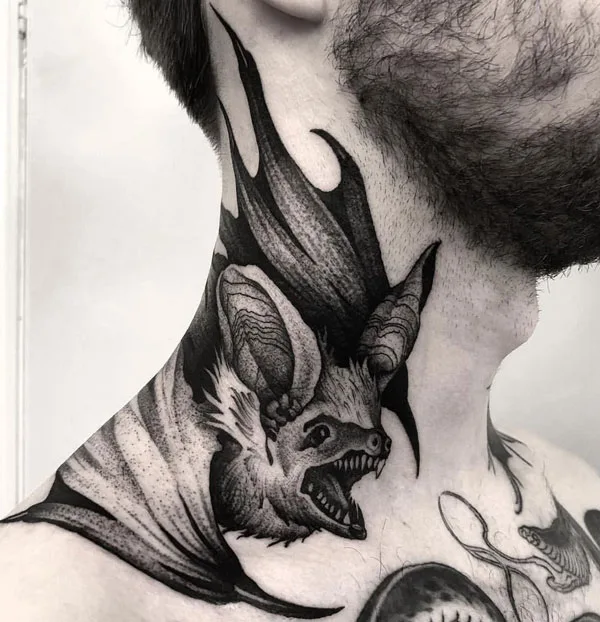 Bat tattoo 107