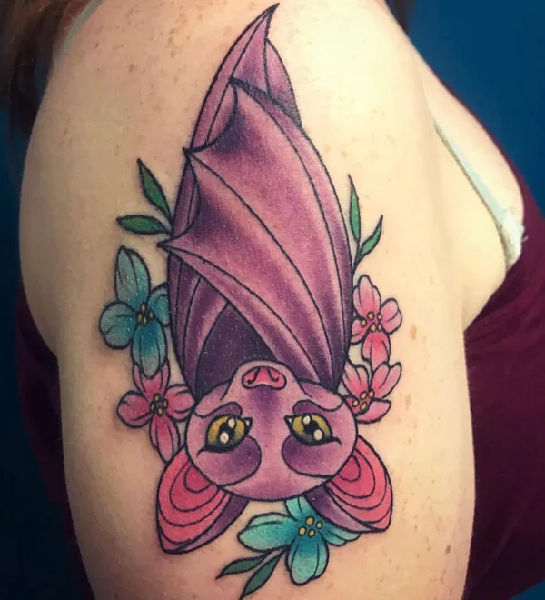 Bat tattoo 109