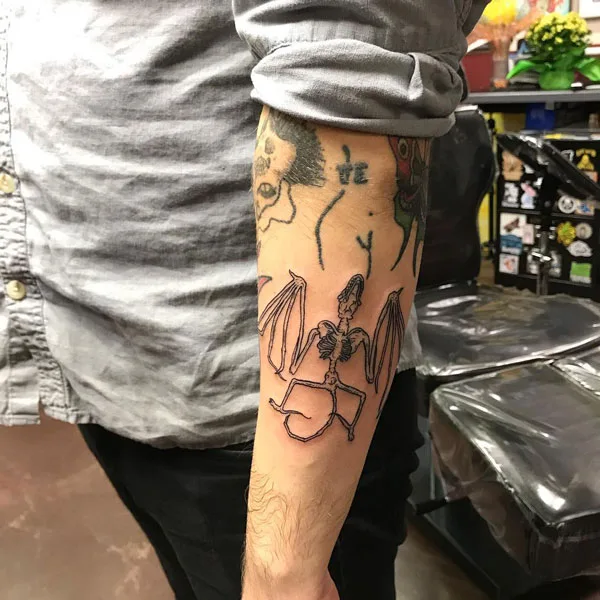 Bat tattoo 11