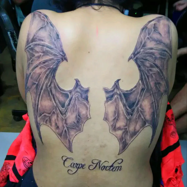 Bat tattoo 111