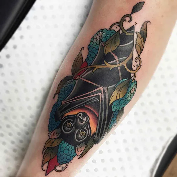 Bat tattoo 113