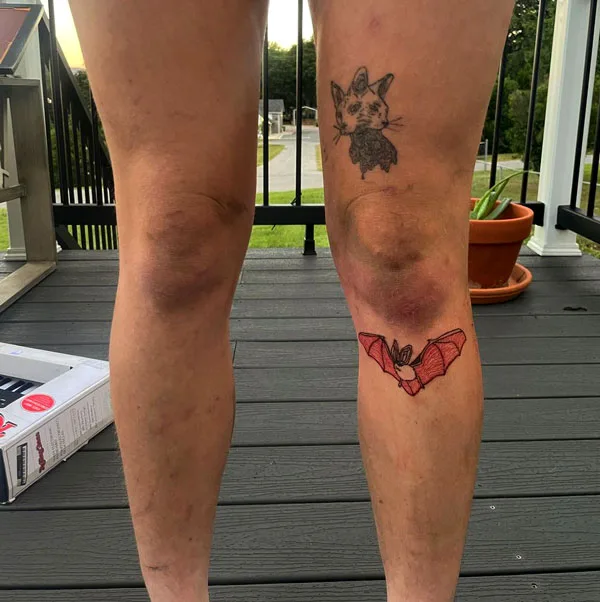Bat tattoo 128
