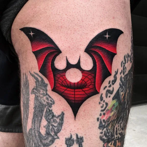 Bat tattoo 129