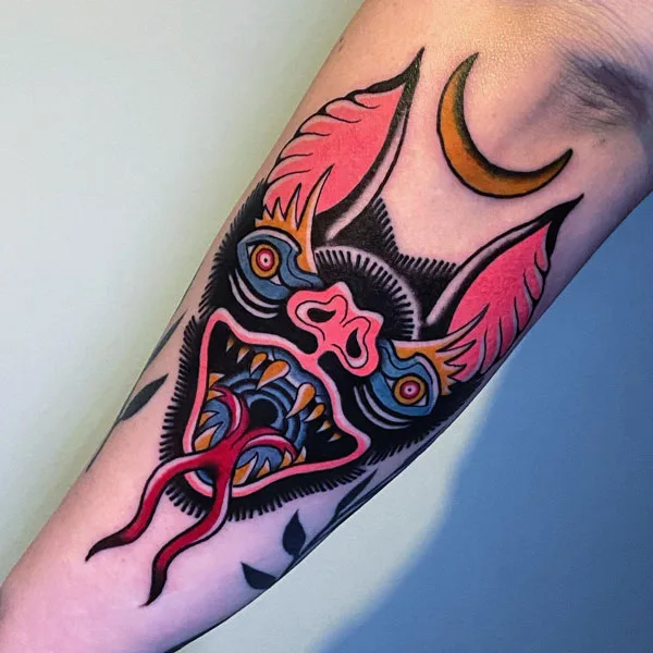 Bat tattoo 13