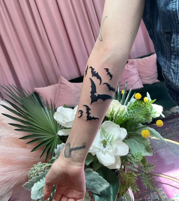 Bat tattoo 135