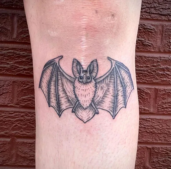 Bat tattoo 136
