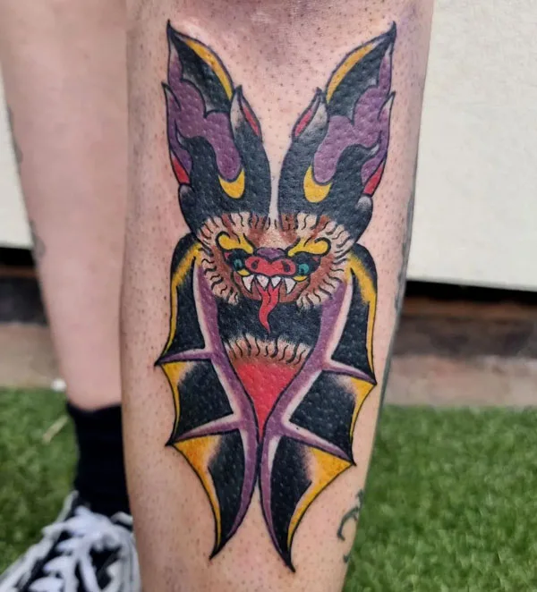 Bat tattoo 139