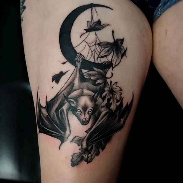 Bat tattoo 143