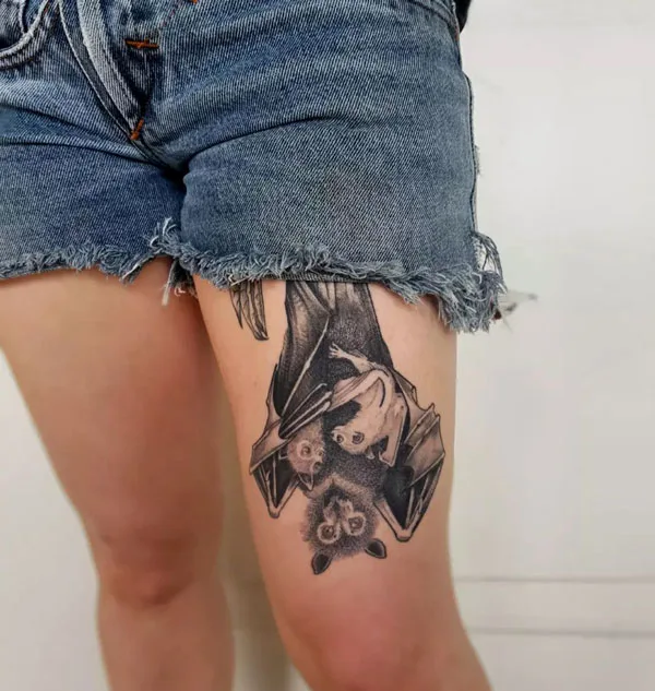 Bat tattoo 147