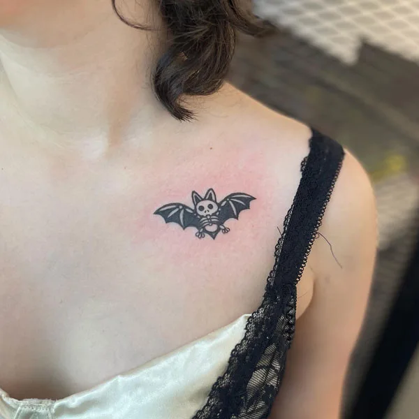 Bat tattoo 148