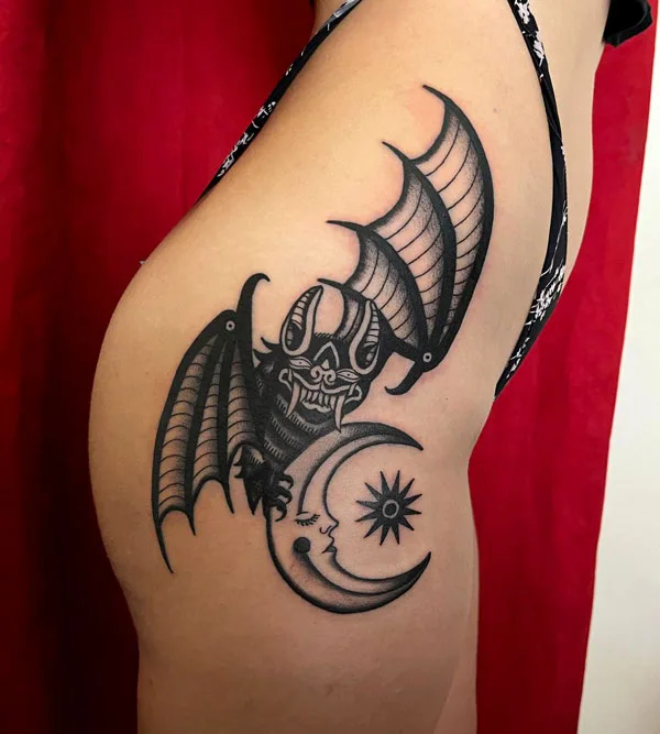 Bat tattoo 149
