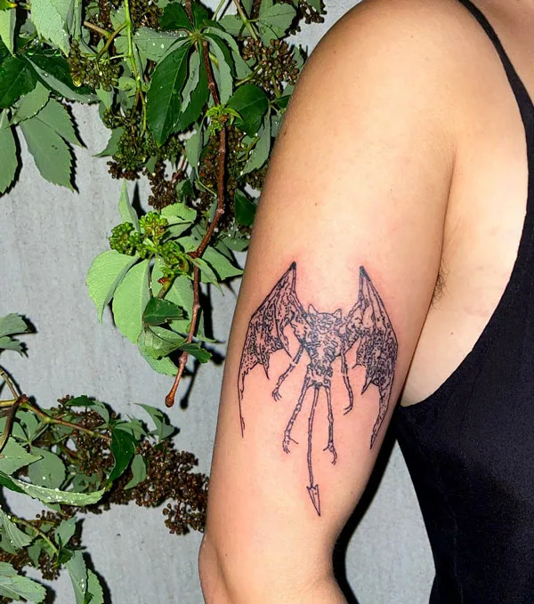 Bat tattoo 150