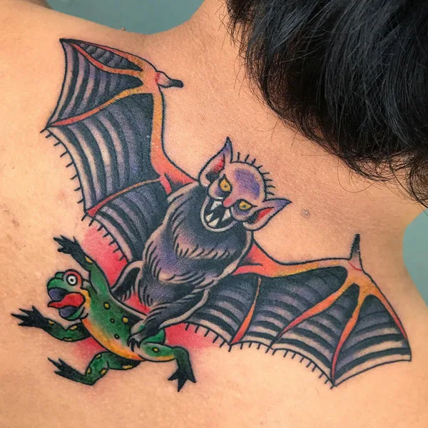 Bat tattoo 154