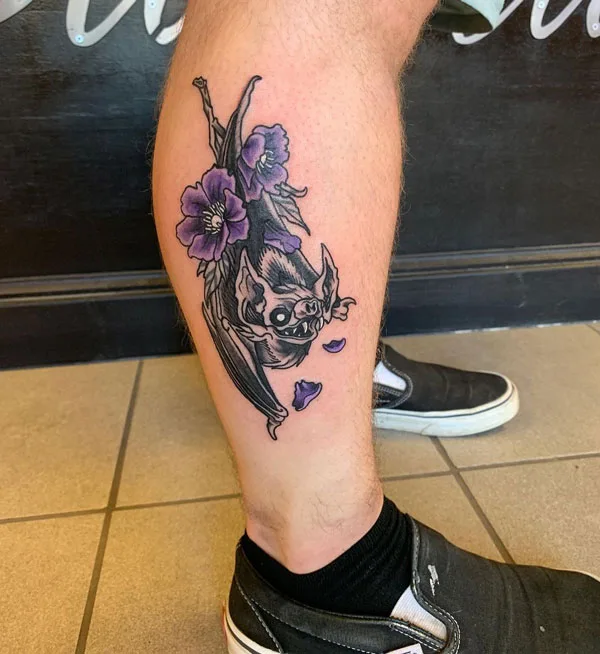Bat tattoo 159