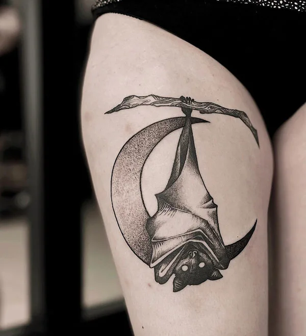 Bat tattoo 163
