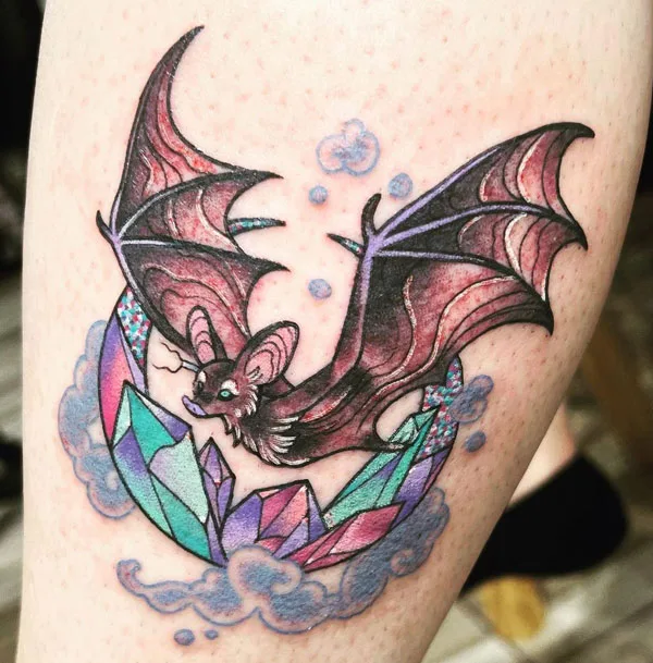 Bat tattoo 164