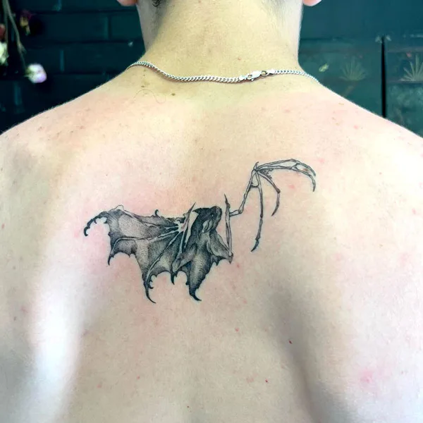 Bat tattoo 165