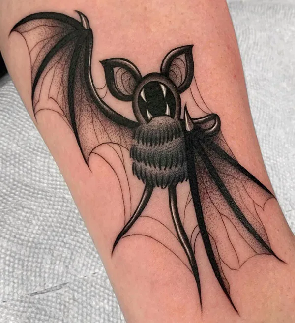 Bat tattoo 166