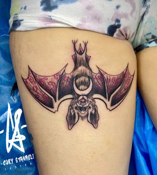 Bat tattoo 168