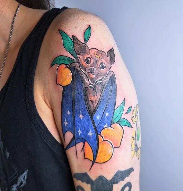 Bat tattoo 177