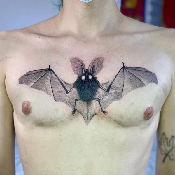 Bat tattoo 184
