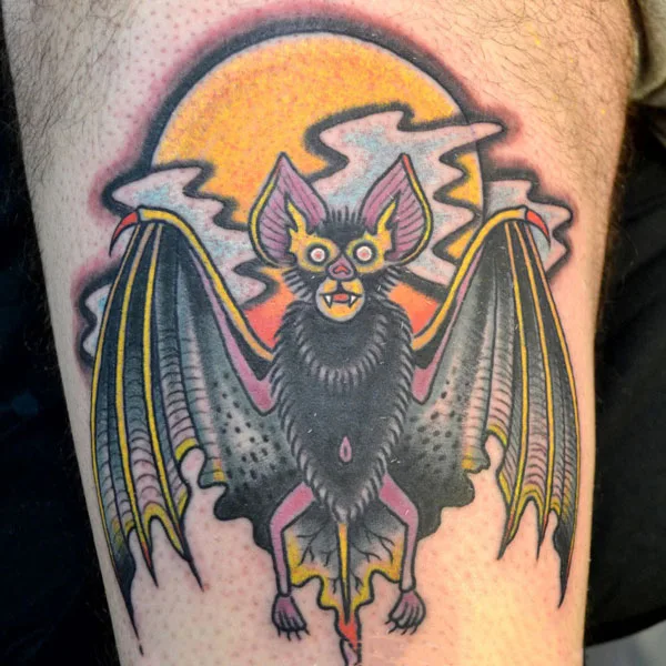 Bat tattoo 19
