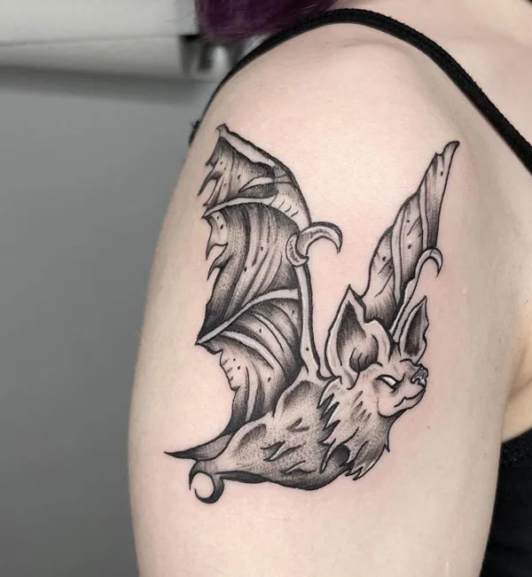 Bat tattoo 193