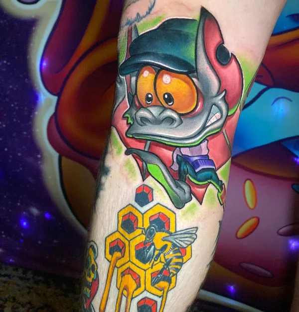 Bat tattoo 202