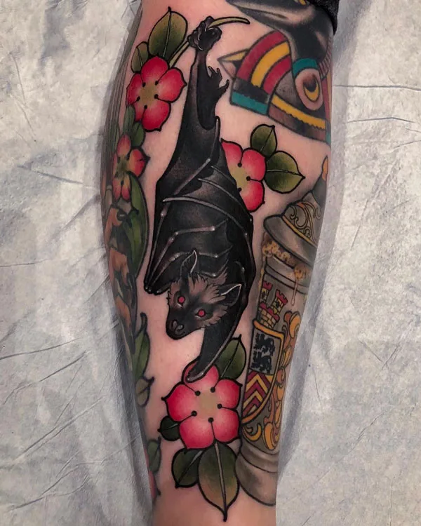 Bat tattoo 21