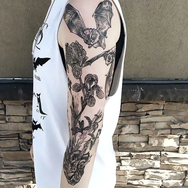 Bat tattoo 23
