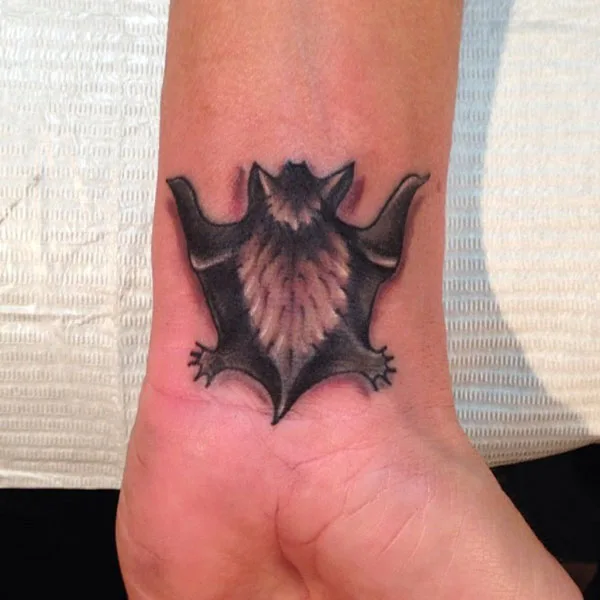Bat tattoo 38