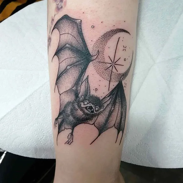 Bat tattoo 45