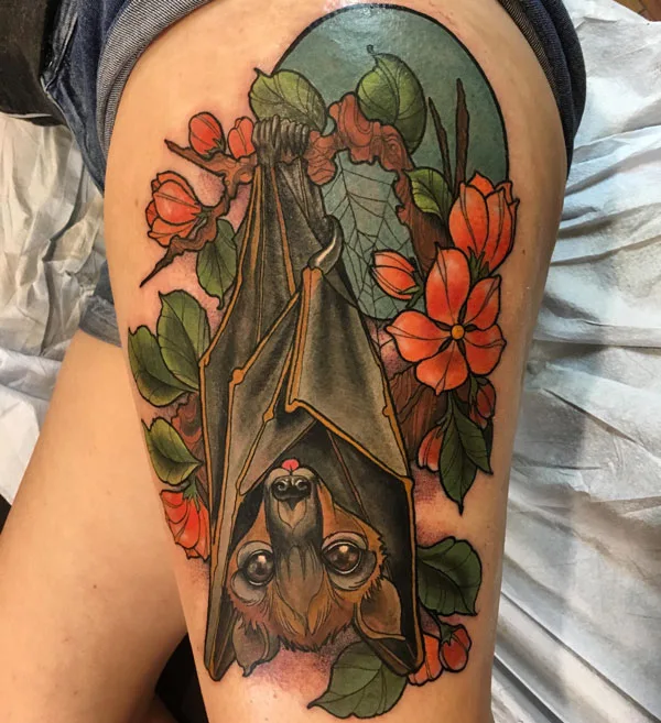 Bat tattoo 46