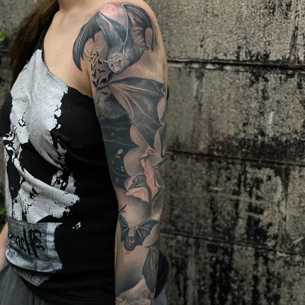 Bat tattoo 51