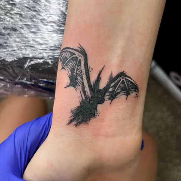 Bat tattoo 7
