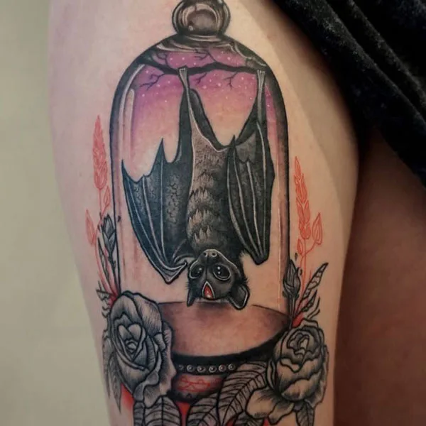 Bat tattoo 75