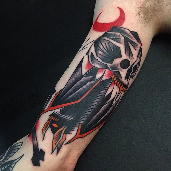 Bat tattoo 85