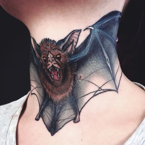 Bat tattoo 88