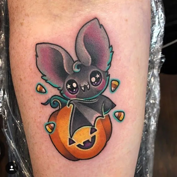 Bat tattoo 92