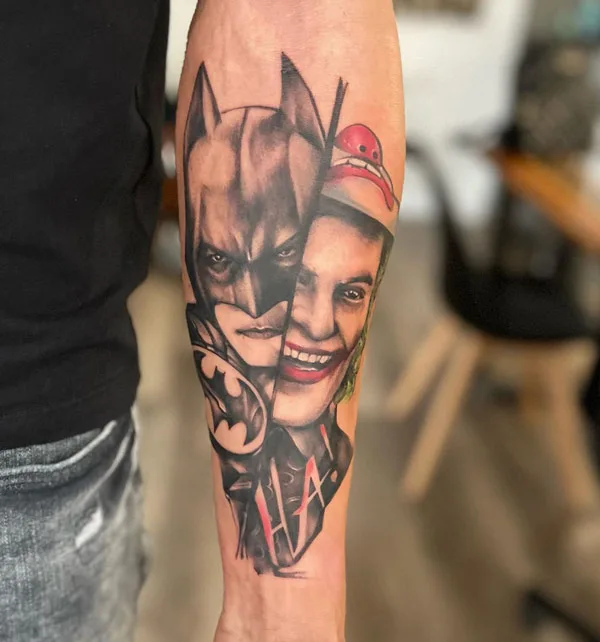 Batman Joker Tattoo 2