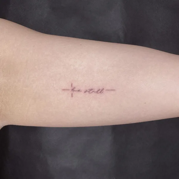 Be still tattoo 14