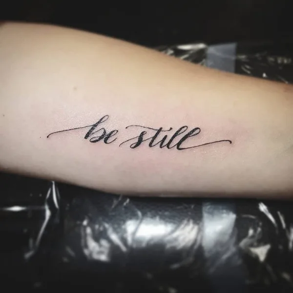 Be still tattoo 26